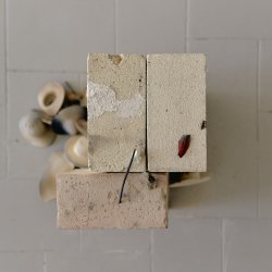 Yoko Ozawa, 吹き溜り Fukidamari - bank of fallen leaves (detail), ﻿2023-2026, ongoing series, installation, ceramic, glazed, ﻿dimensions variable. Prices on application. © Yoko Ozawa ﻿Photo: Steph Duncan
