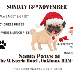 Santa Paws at The Wisteria Hotel, Oakham