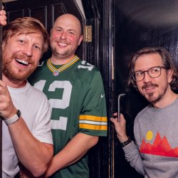 The hosts of the podcast