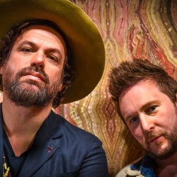 Michael Glabicki of Rusted Root (with Dirk Miller)
