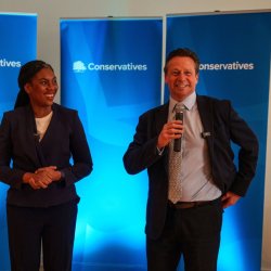 Nigel Huddleston with Kemi Badenoch