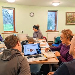 Participants at Practical Mental Health Skills for Outdoor Leaders