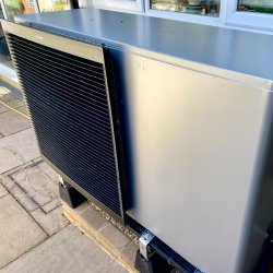 Open home in Cosham: Air source heat pump and smart tariff, insulation, EV and charger