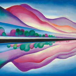 Georgia O’Keeffe's Lake George Reflection