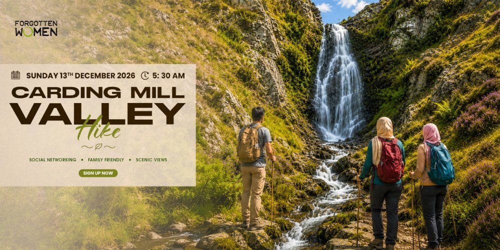 Carding Mill Valley Hike (Challenging) – Sunday 13th December 2026