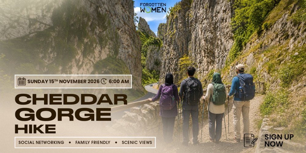Cheddar Gorge Hike (Challenging) – Sunday 15th November 2026