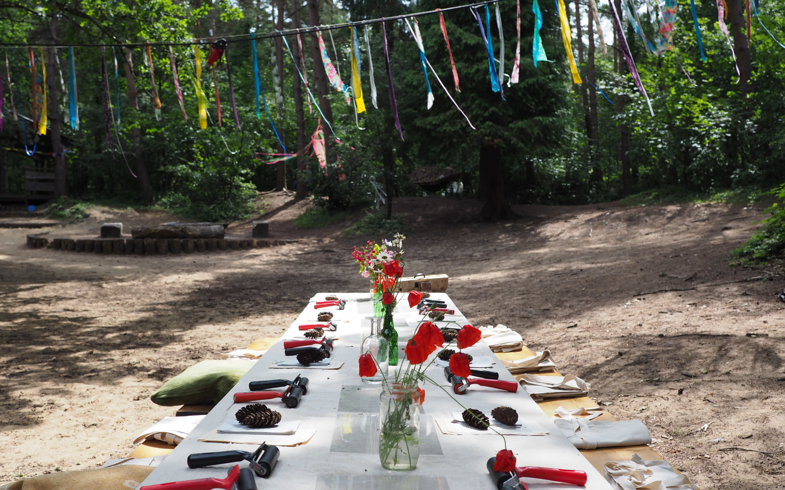 Elements Festival - Table Setup - Painted Palms LTD