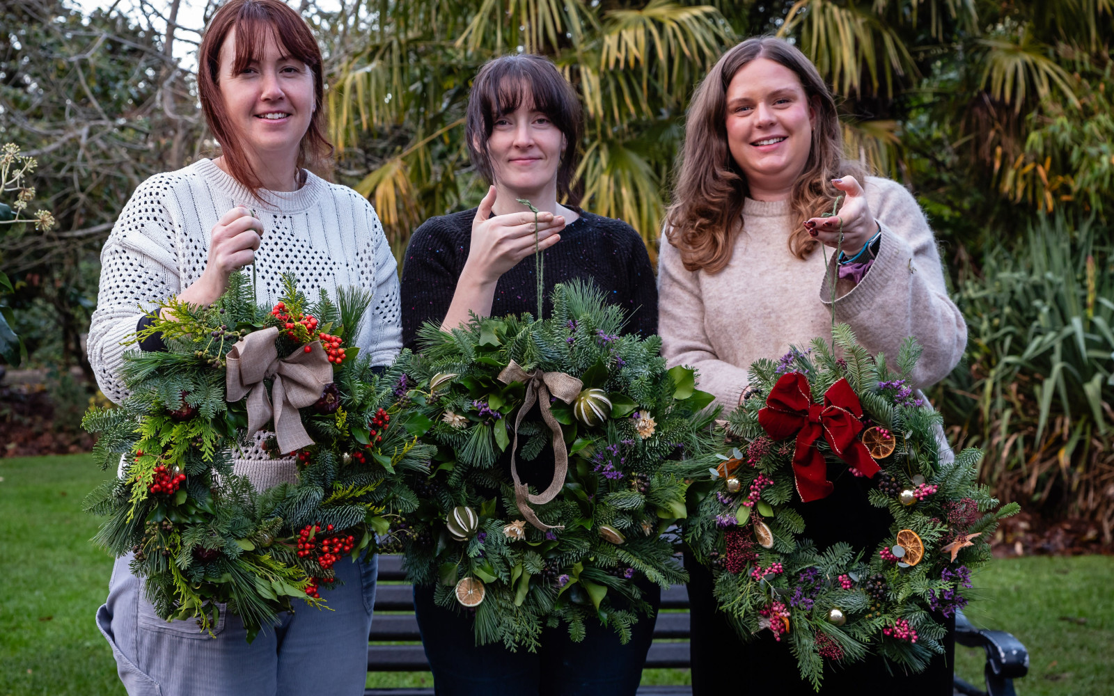 Luxury Christmas Wreath Workshop at Blyth Hall (Evening)