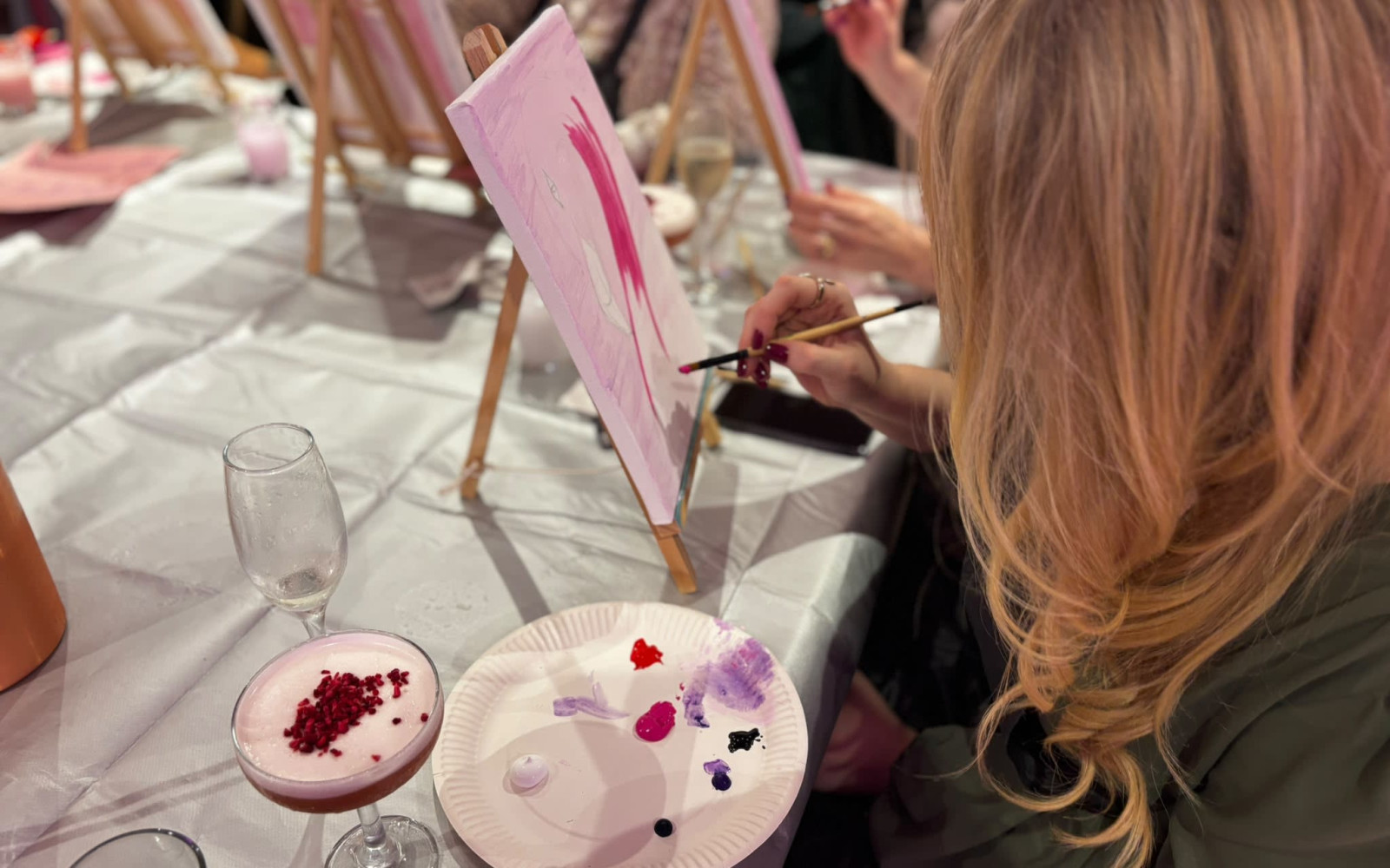 Autumn Themed Paint and Sip by Paint & Bubbles