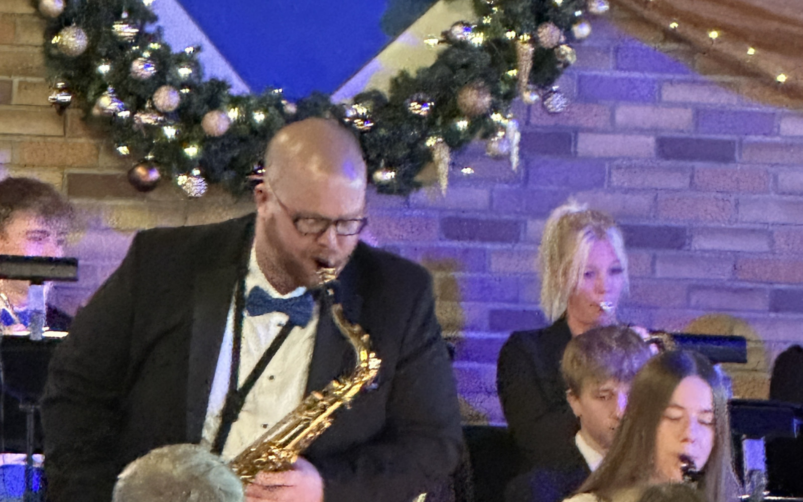ebc band playing in the event center