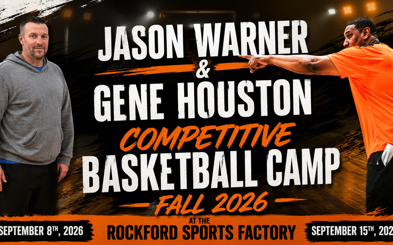 Banner for Competitive basketball camps