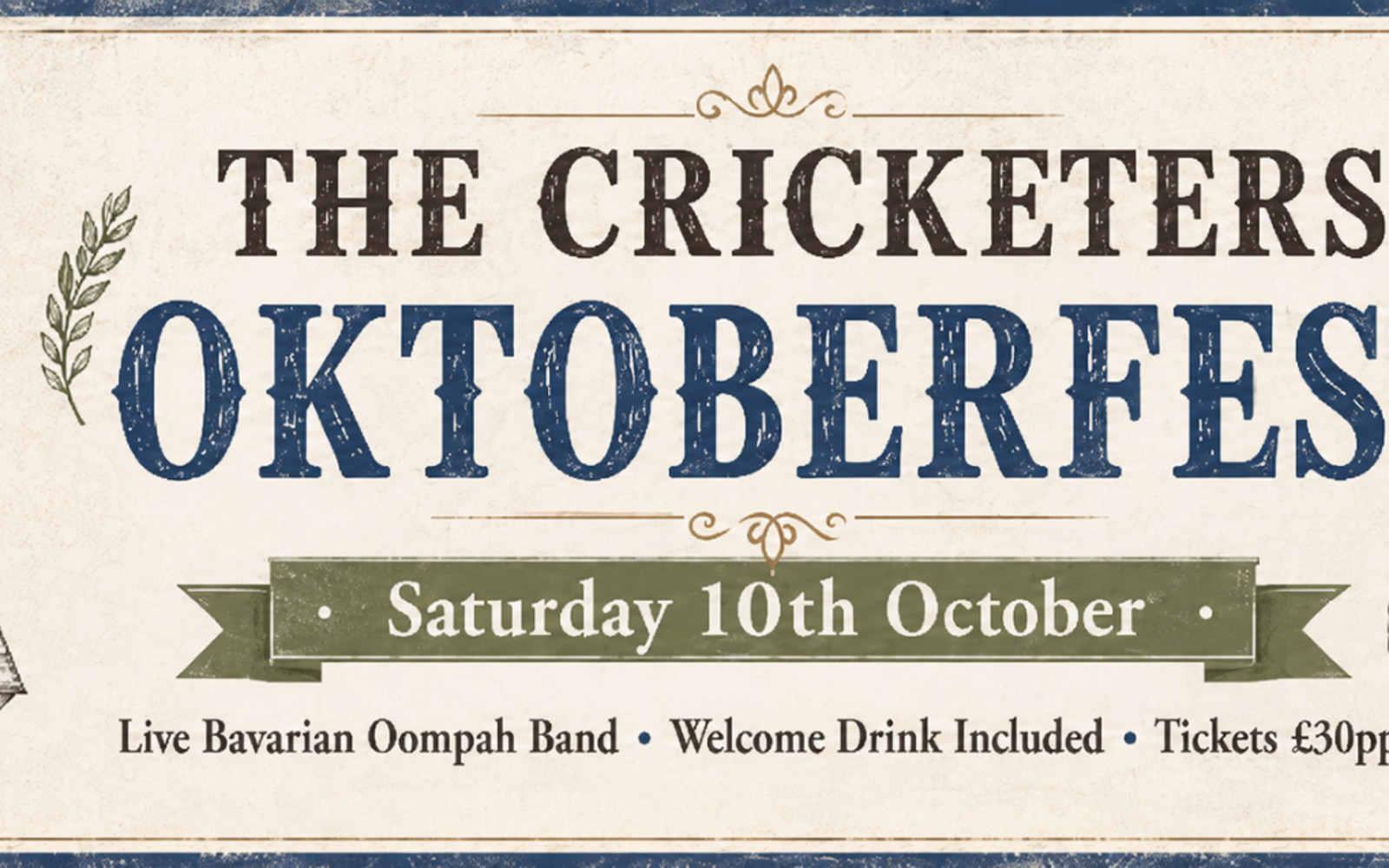 The Cricketers of Redbourn - Oktoberfest 🍻🇩🇪