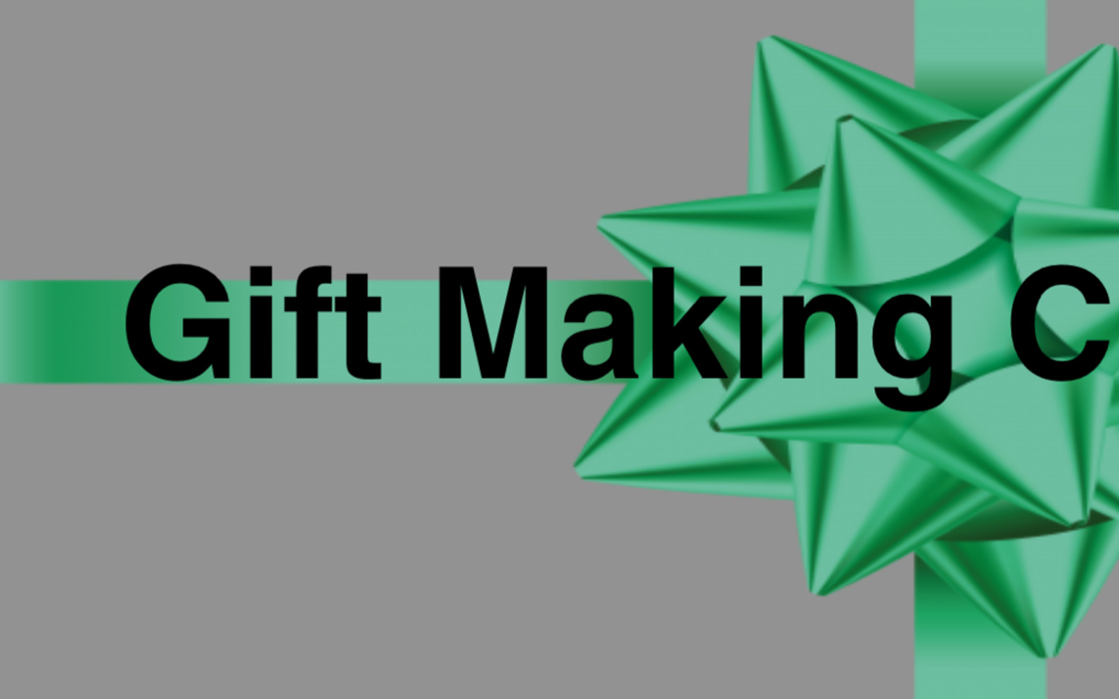December Gift Making Class