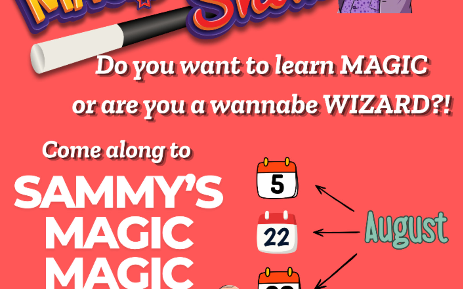 Magic School -  children 5+