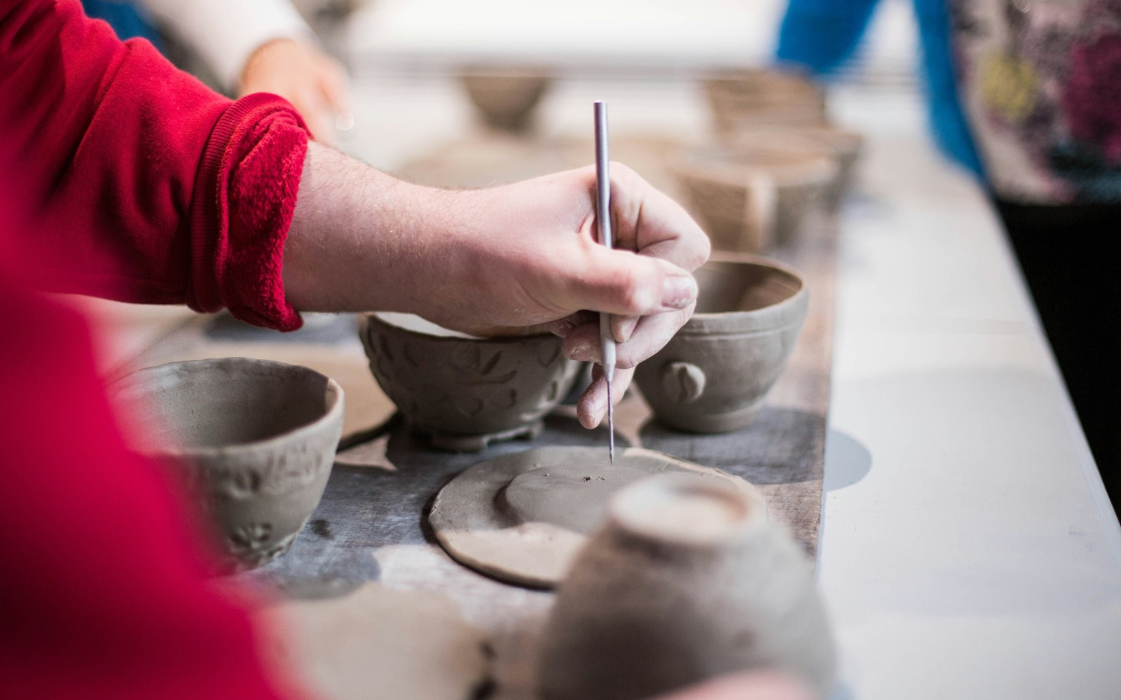 Exploring ceramics  - November 4 week Pottery course with Poppy Davis