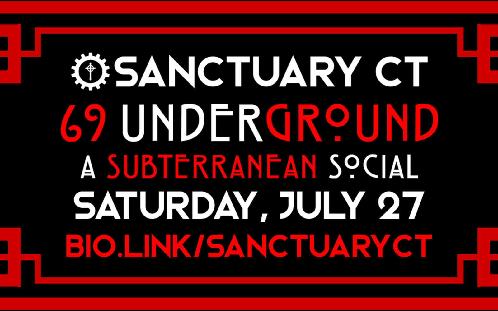 SANCTUARY - 69 UNDERGROUND: A SUBTERRANEAN SOCIAL