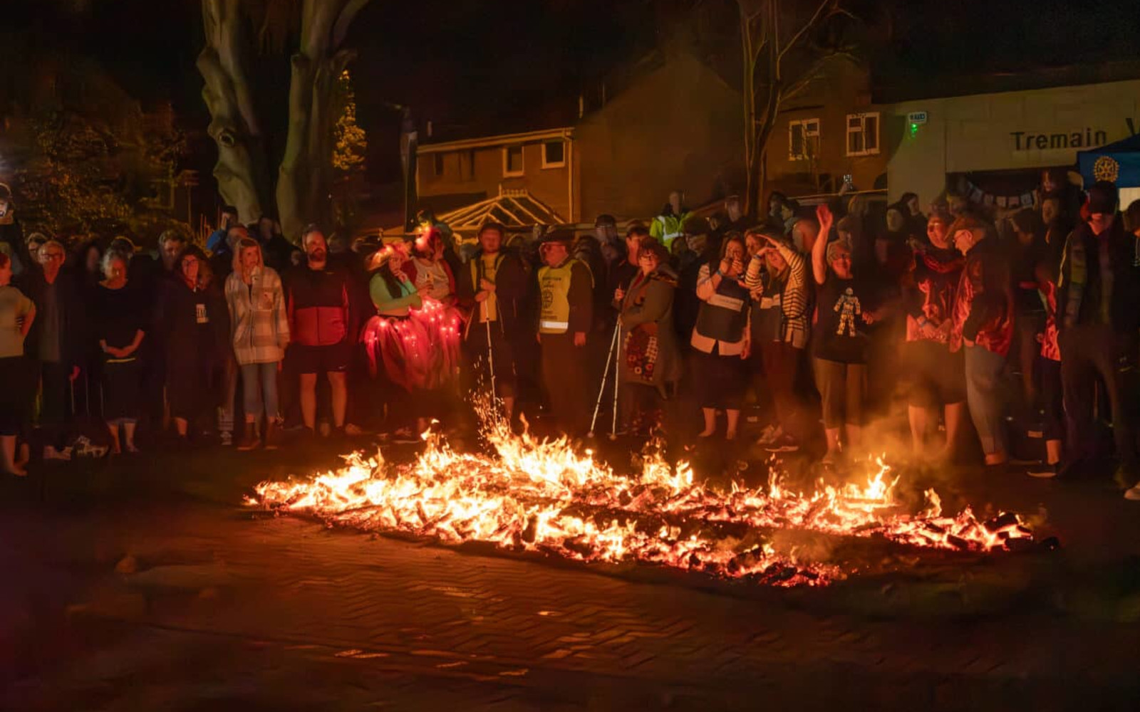 Keynsham Mencap Fire Walk 2025