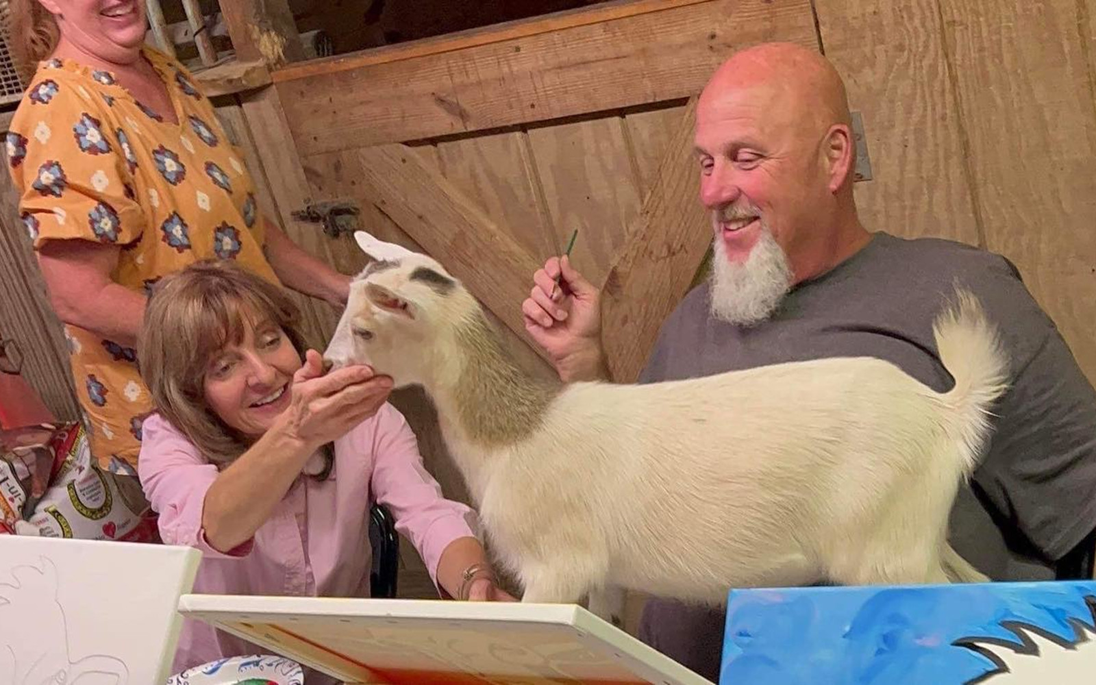 Painting with Goats - Bring Your Own Beverage