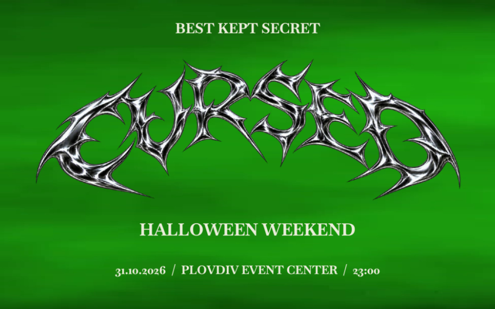 BKS Cursed Halloween Weekend - Пловдив