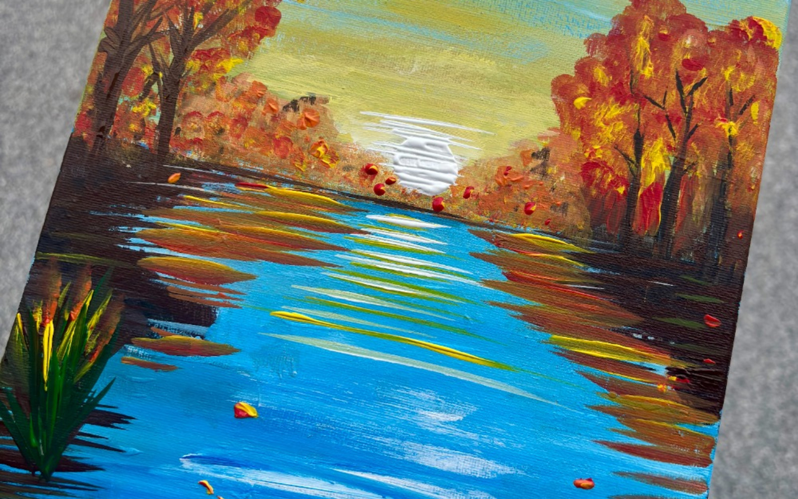 Autumn Themed Paint and Sip by Paint & Bubbles
