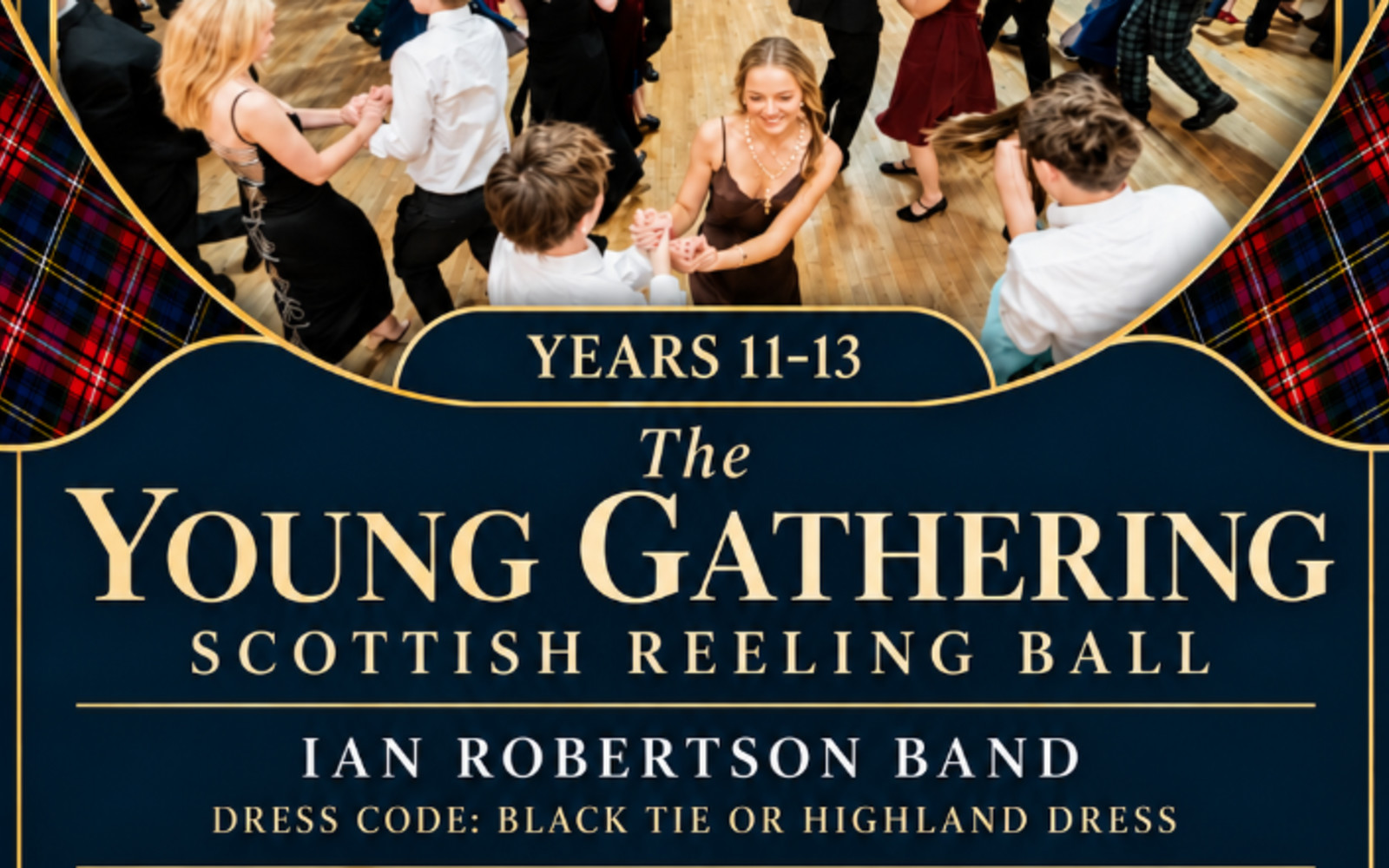 Young Gathering Ball (Years 11–13) – Wed 16 Dec