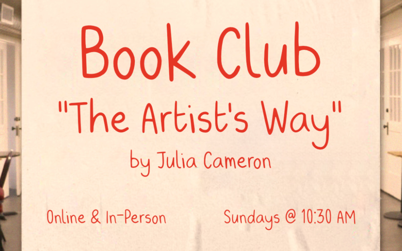 AMOC Book Club: The Artist's Way