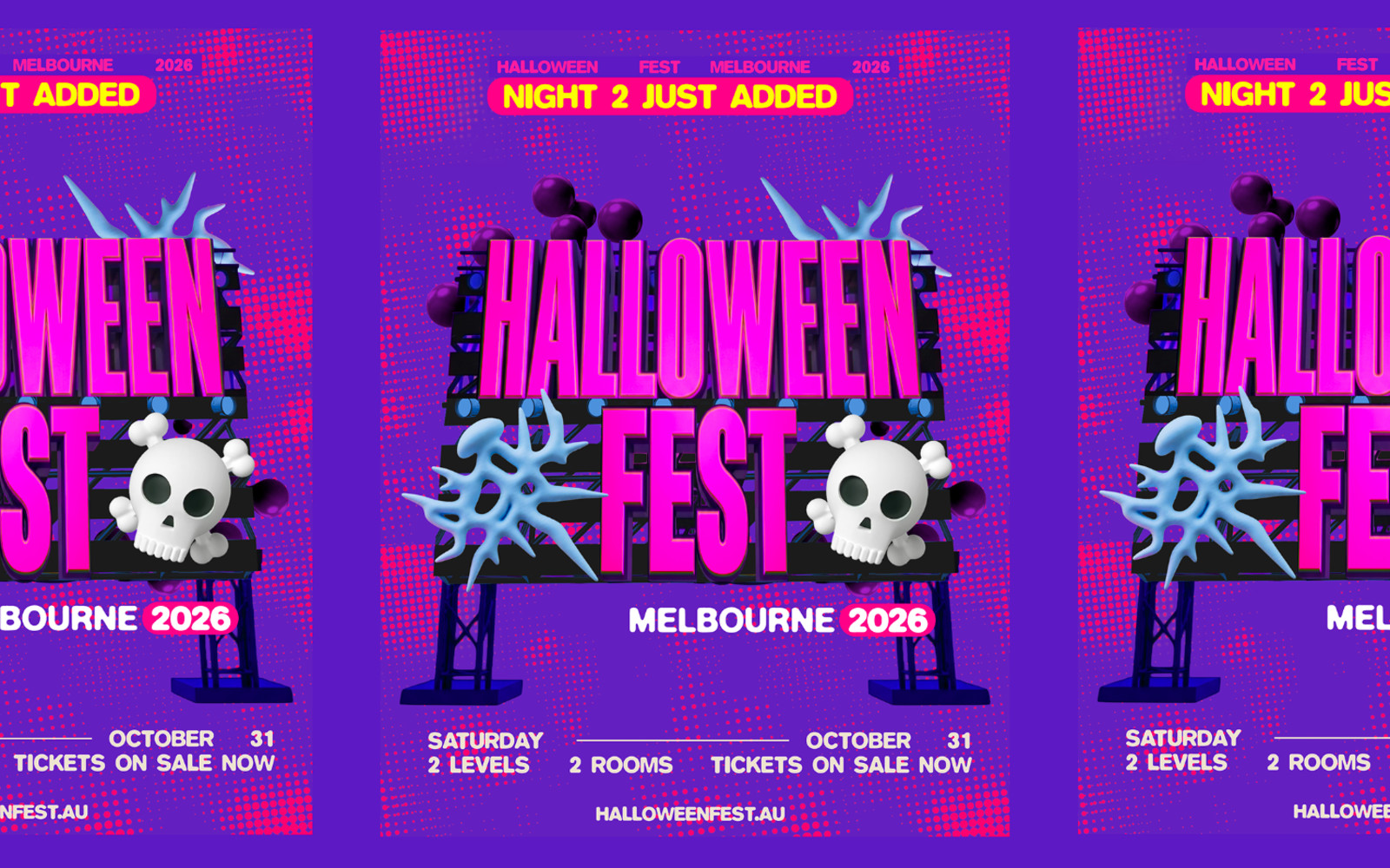 Halloweenfest Melbourne 2026 | Night 2 → Saturday 31 October