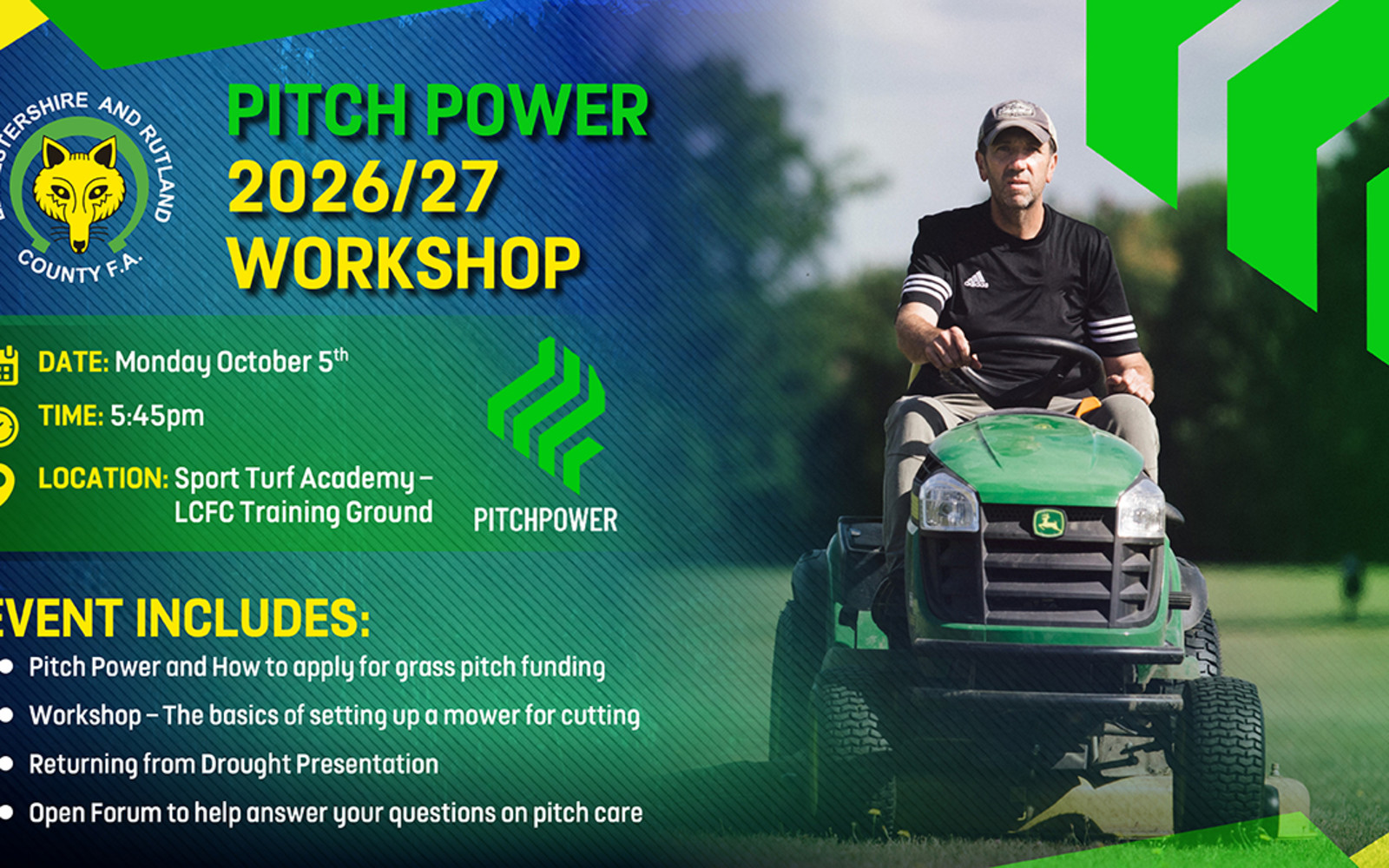 Pitch Power Workshop 2026/27