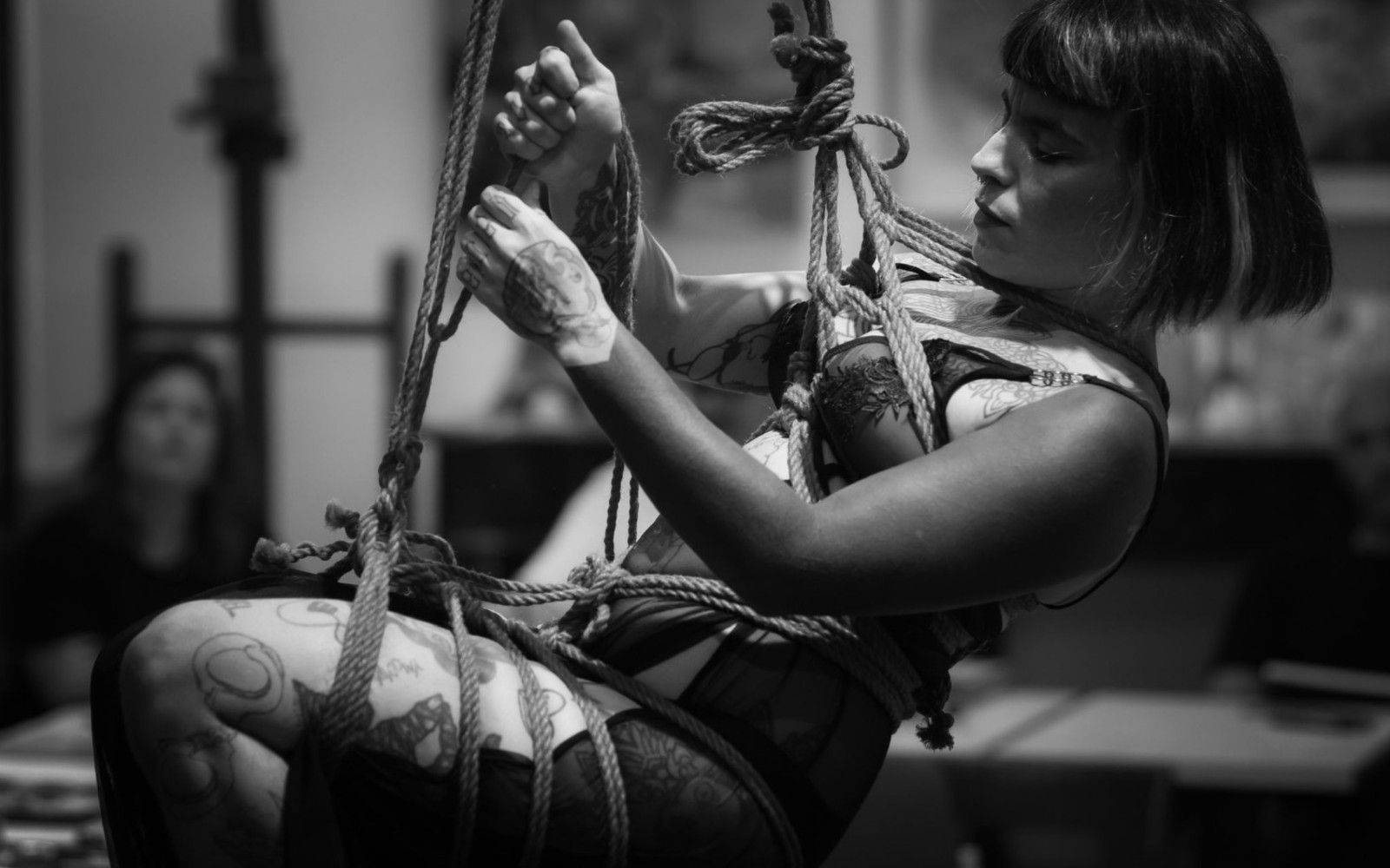 Drawn to Rope - Shibari life drawing