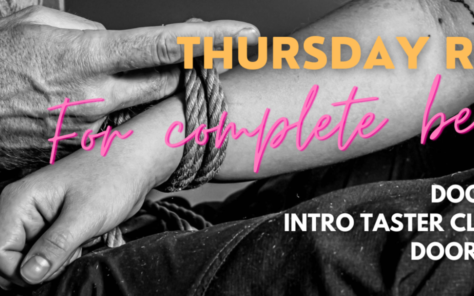 Thursday Rope Jam & Beginners Evening
