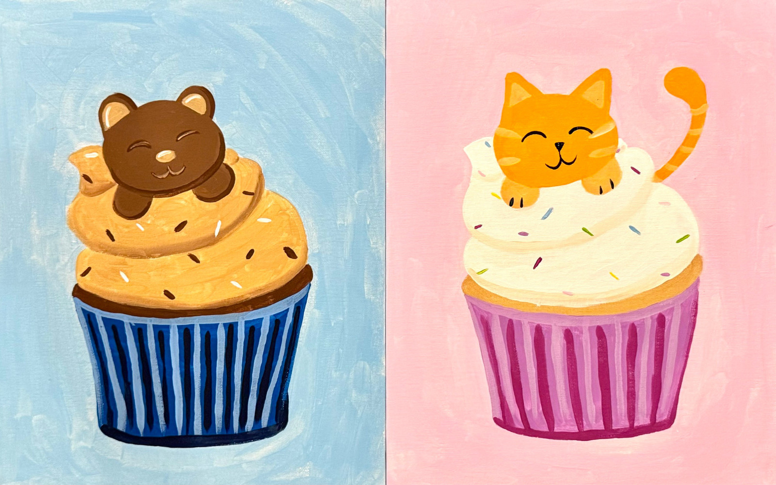 Paint & Sip at Great Harvest Bakery Cafe