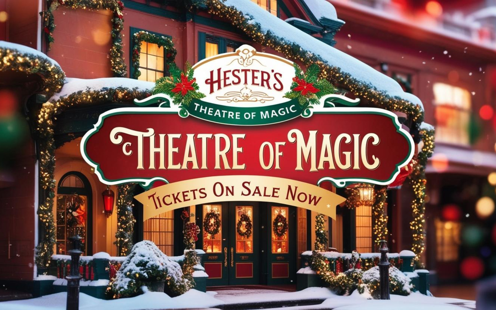 Hester’s Holiday Spectacular Magic Show (Nov - Dec)