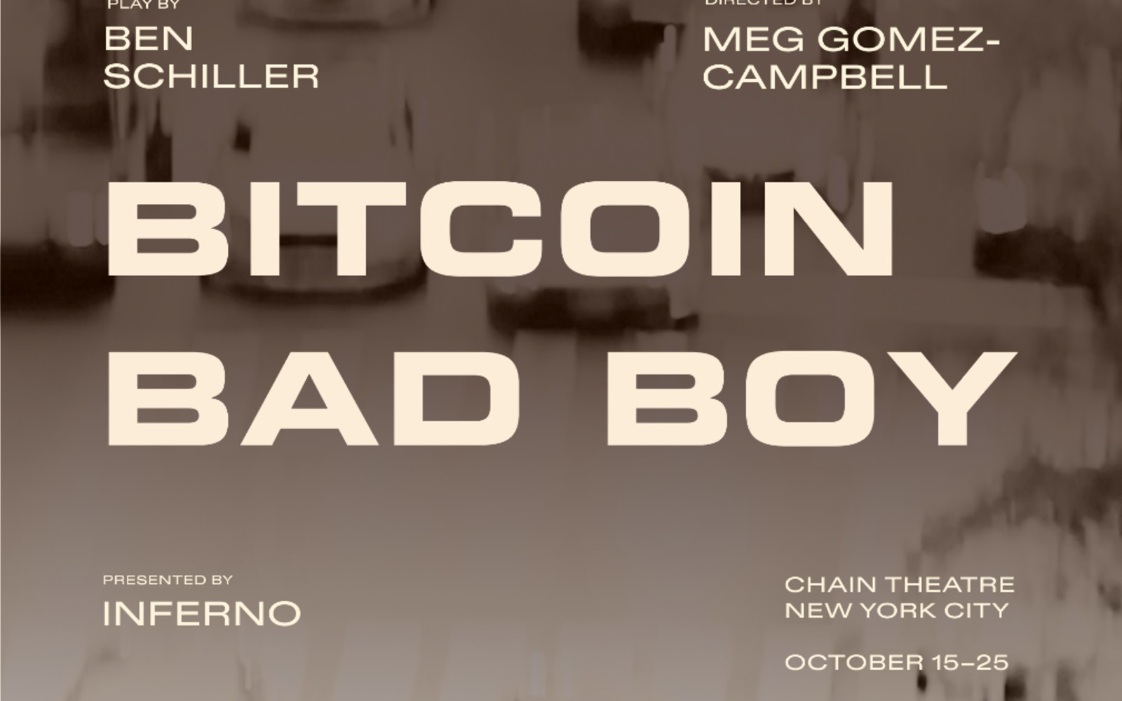 Chain Theatre, NYC, Oct 15-25