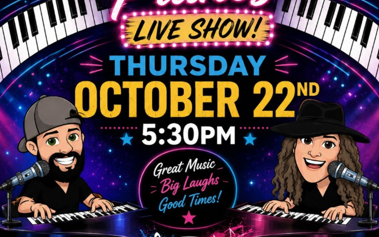Dueling Pianos Live Show AUD
