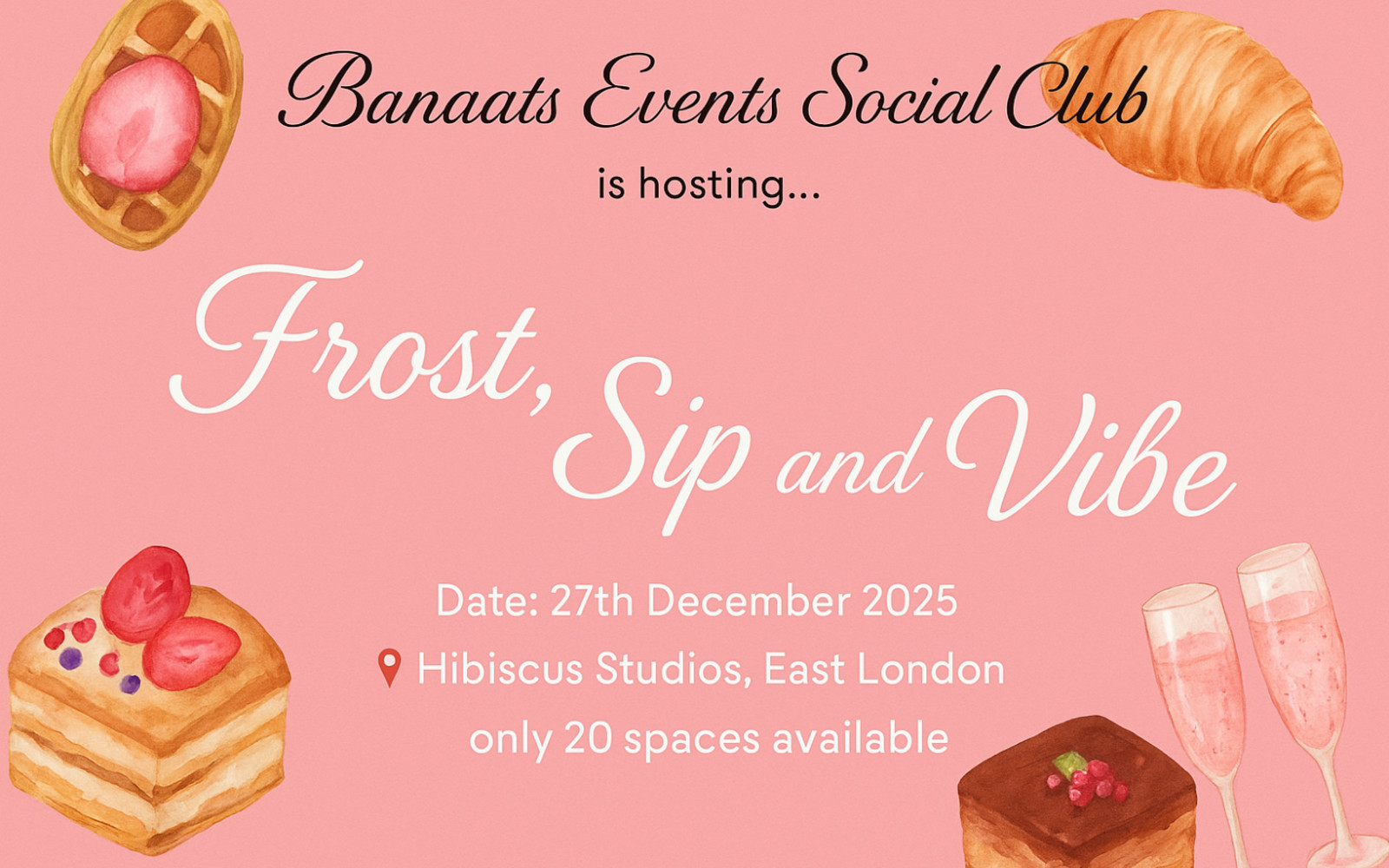 Frost, Sip and Vibe