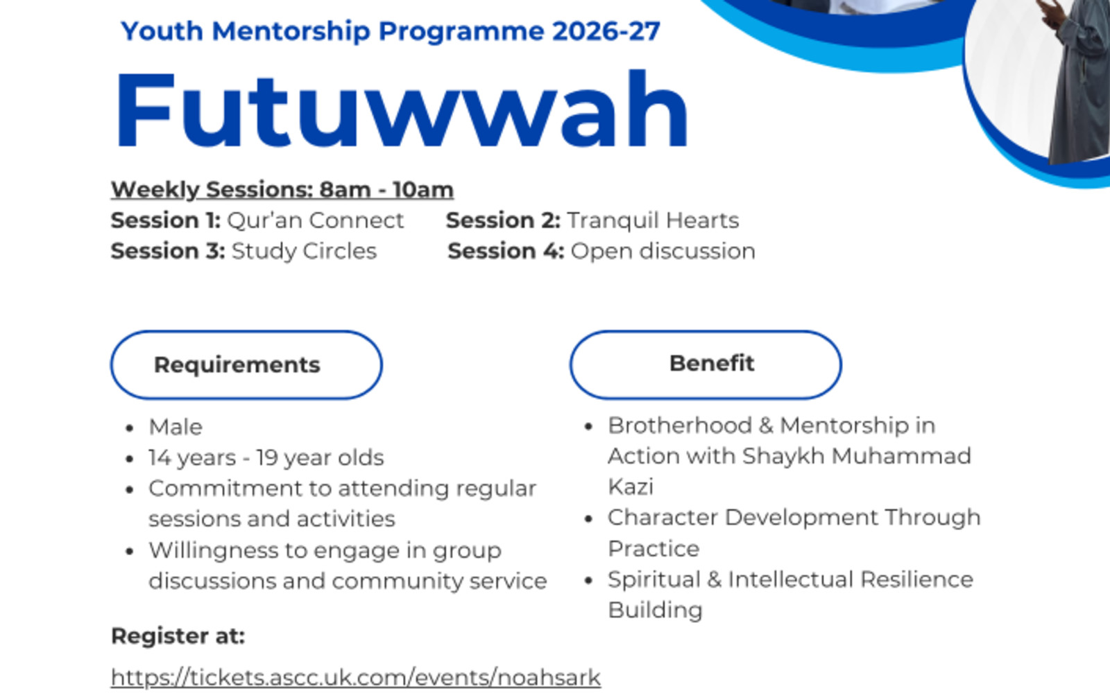 Youth Mentorship Programme: Futuwwah 2026-27