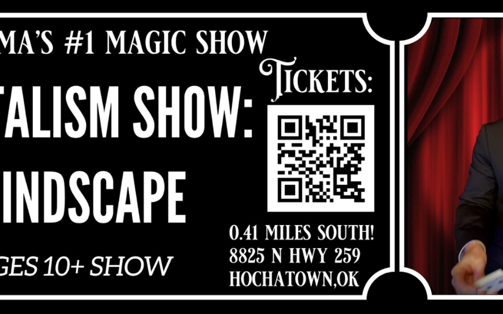 Hester's Theatre of Magic Banner