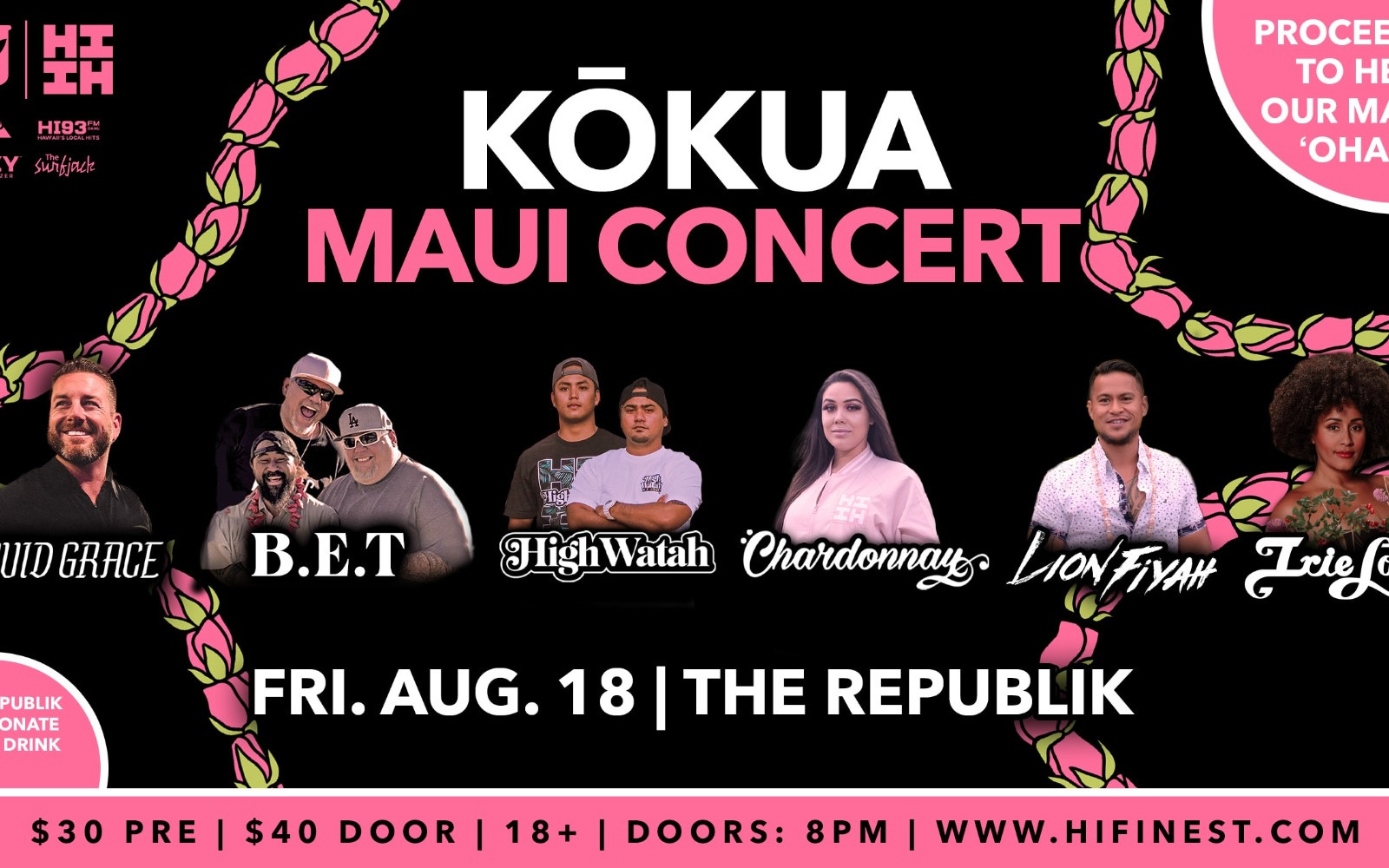 Kōkua Maui Concert