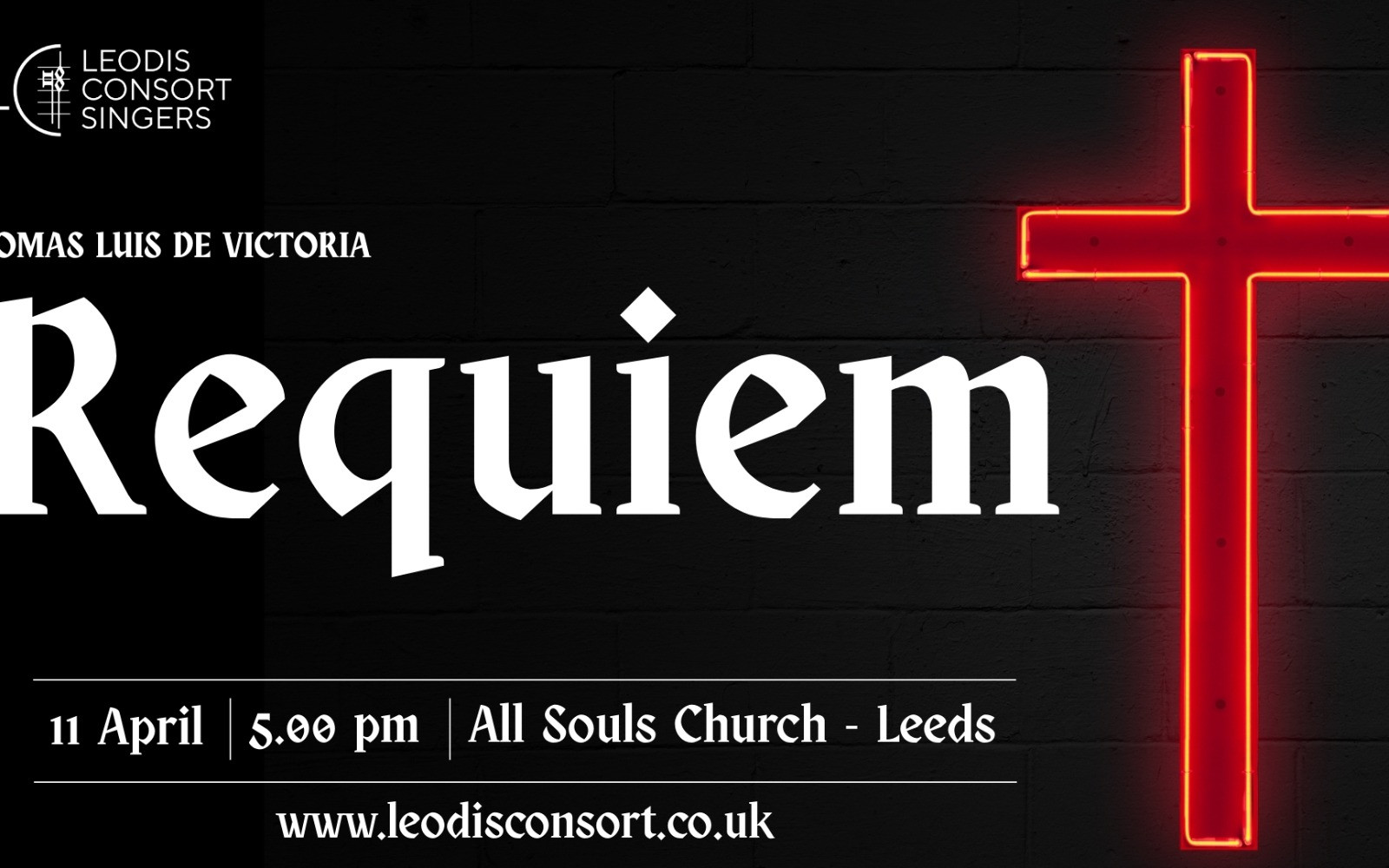 Select tickets – Victoria - Requiem 1605 – All Souls' Church, LEEDS