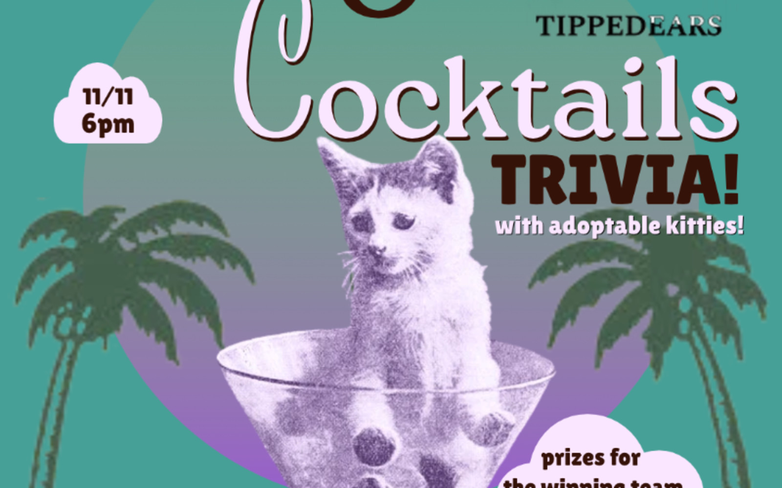 Cats & Cocktails Trivia Fundraiser