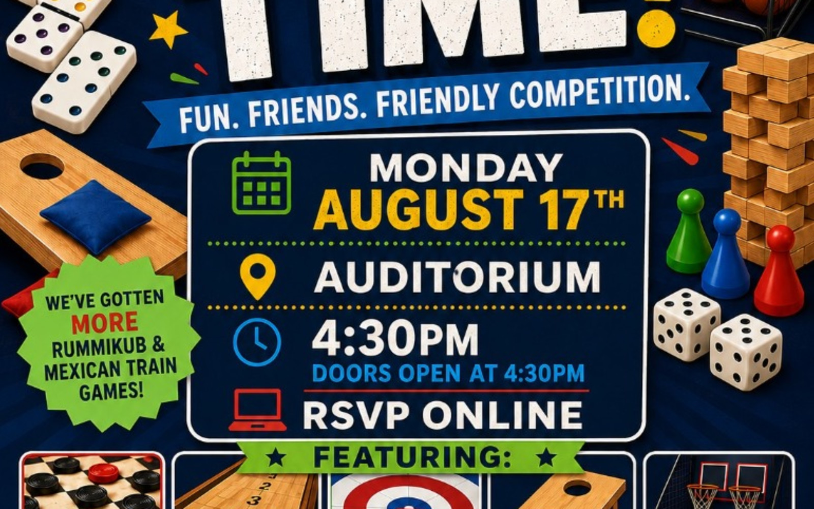 Game Time ~ Auditorium