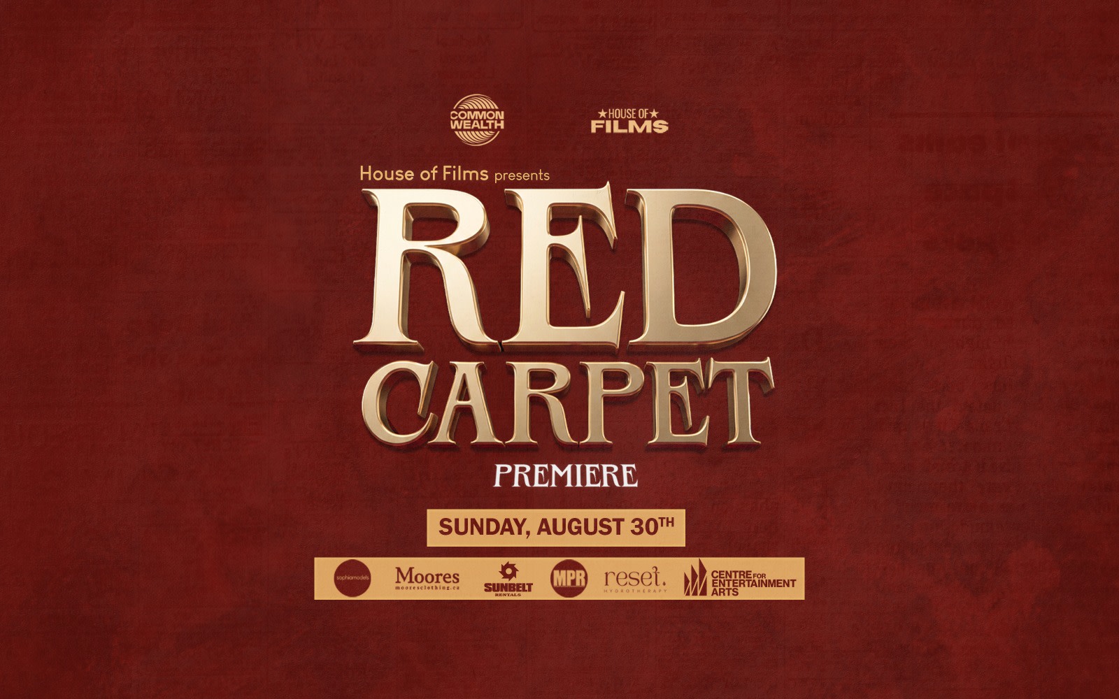 HOF Red Carpet Industry Mixer @Commonwealth Bar & Stage