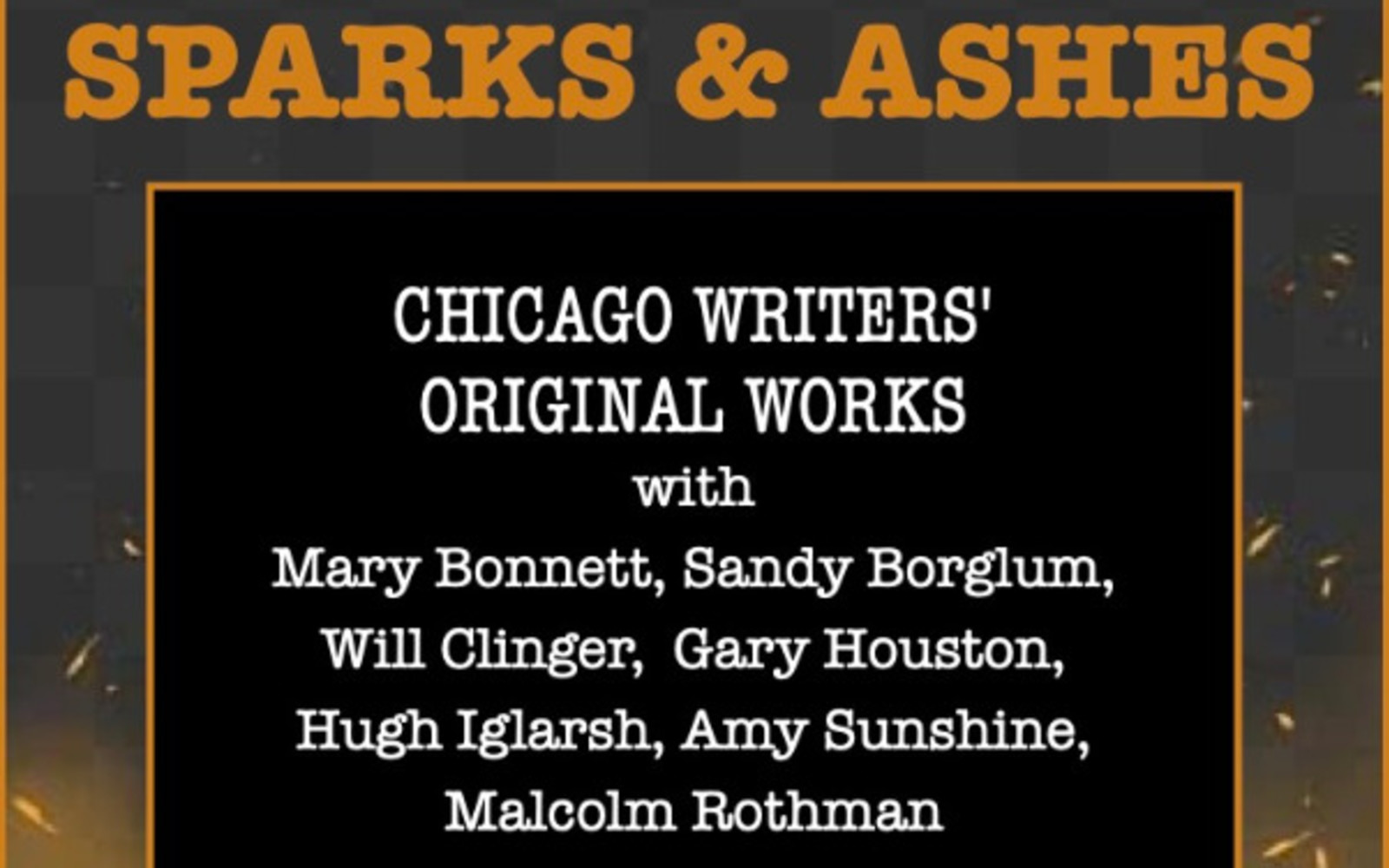 Sparks and Ash: Chicago Writers' Original Works — Her Story Theater — Rhino Fest 2026