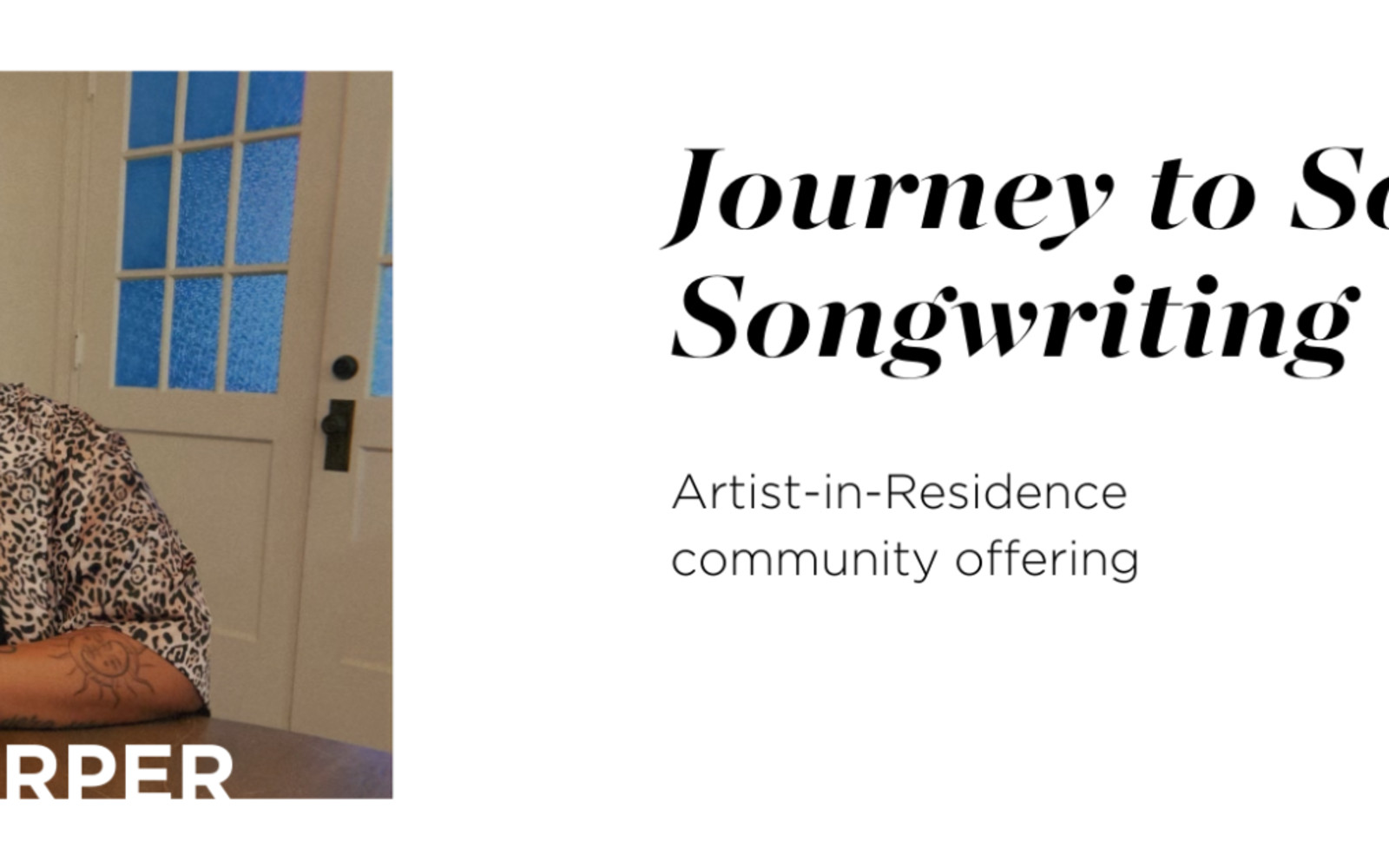 Journey to Sól Songwriting Workshop