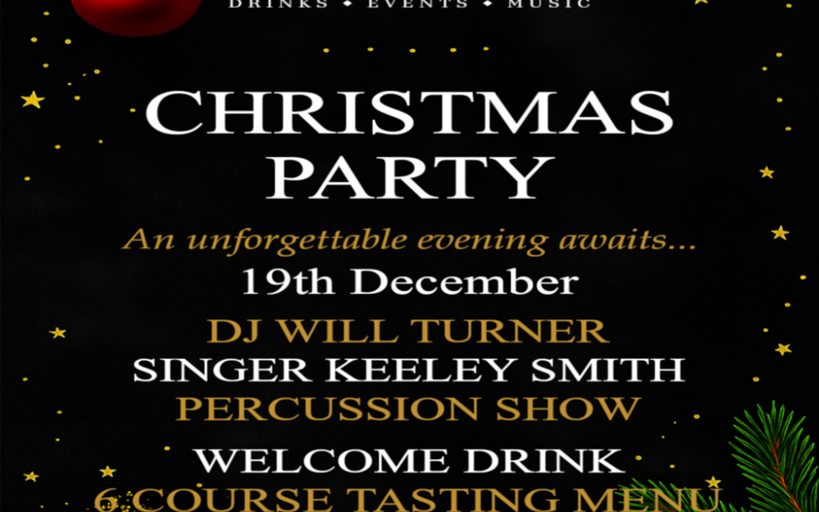 Christmas Party 19th December