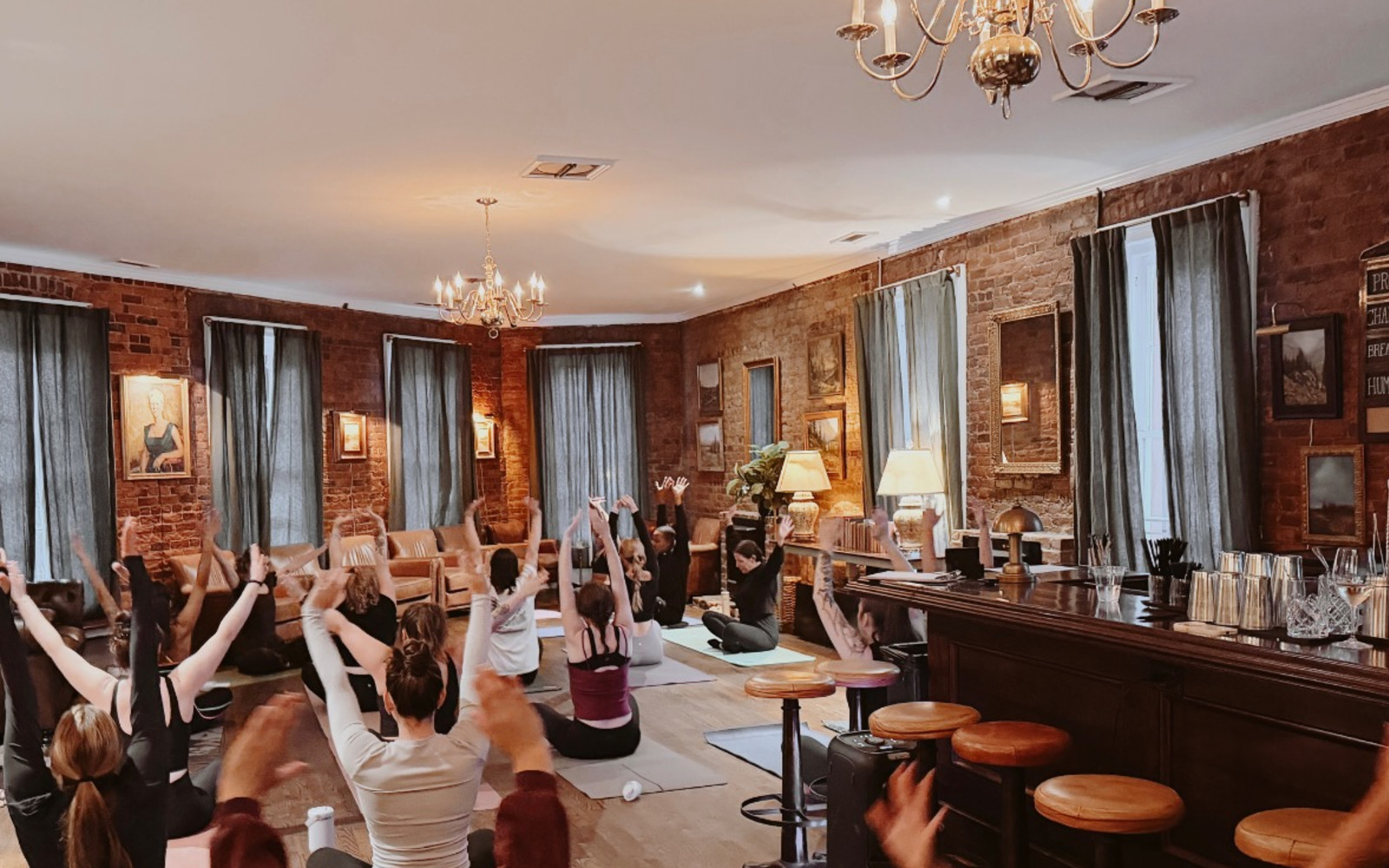 Yoga and Cocktail Social 7PM
