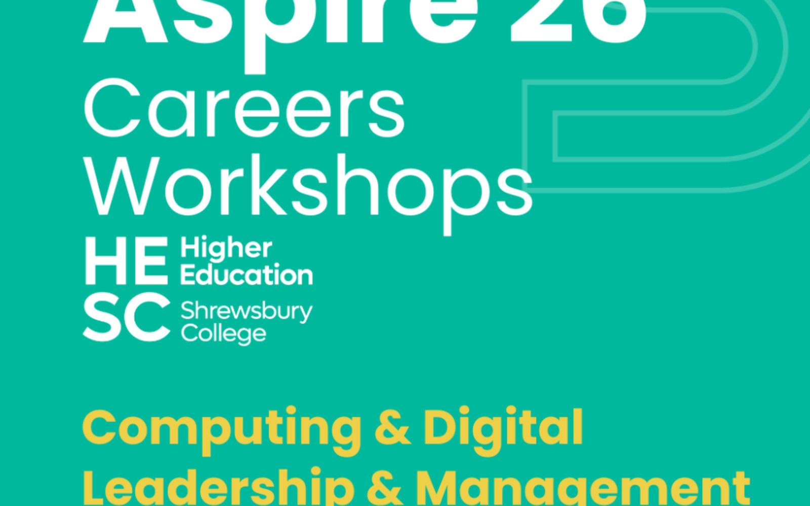 Aspire 26 : Career Workshops - Computing & Digital | Leadership & Management | Outdoor Activity & Sports