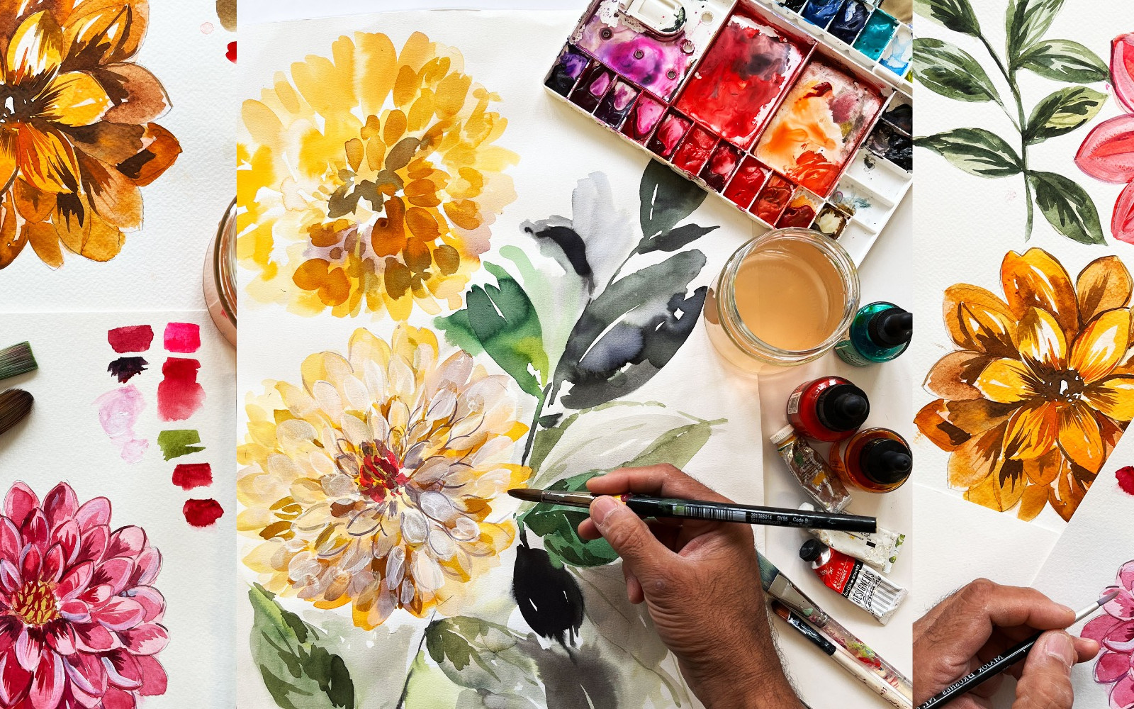 Floral Watercolour Painting Workshop