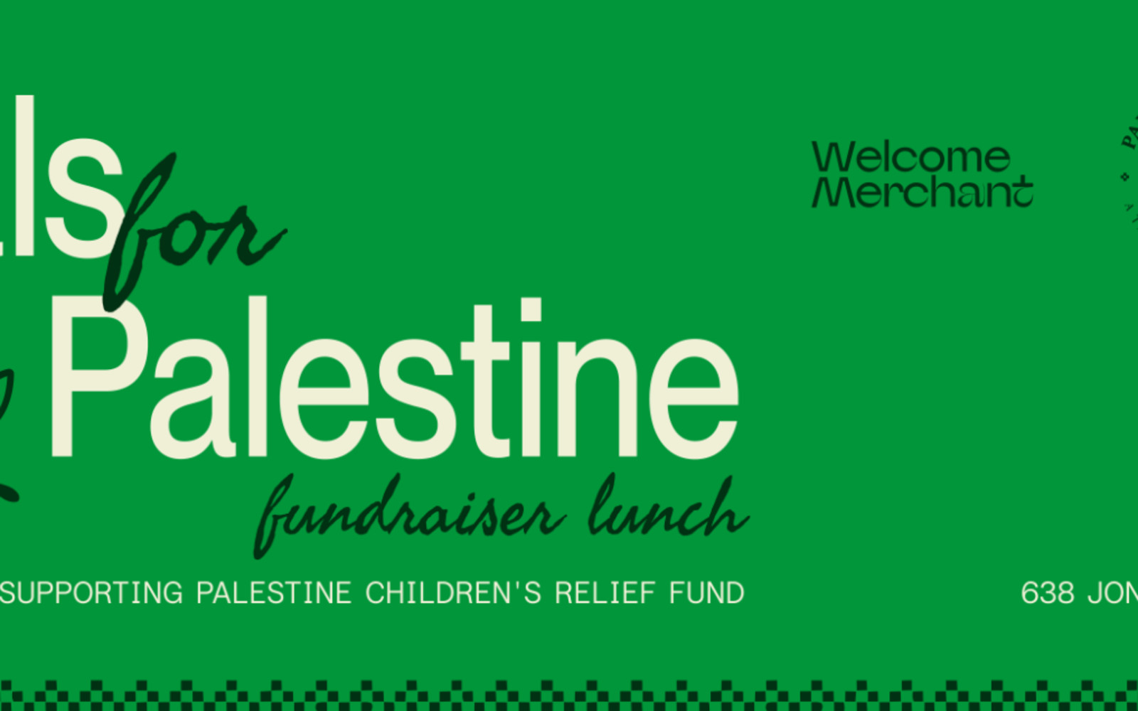 Pals for Palestine - A Fundraiser Lunch