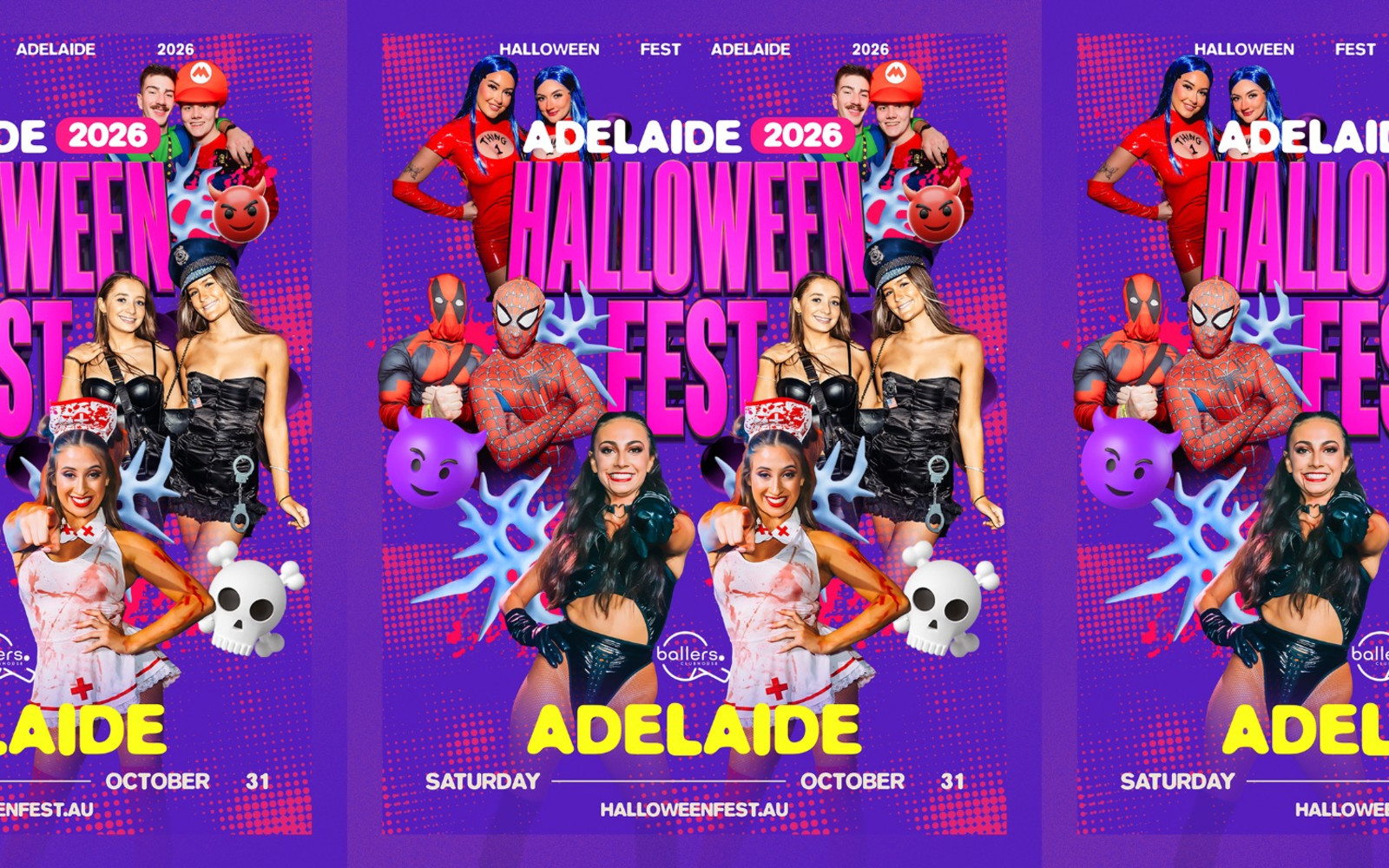 Halloweenfest Adelaide 2026 → Saturday 31st October